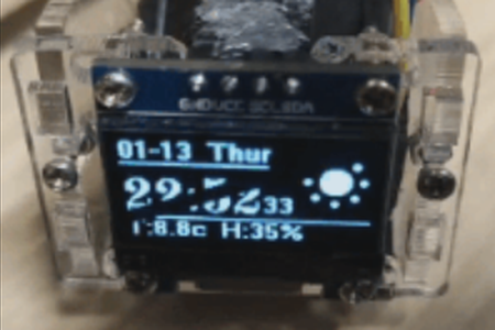 ESP8266开发一个实时电子气象表（二）——天气获取